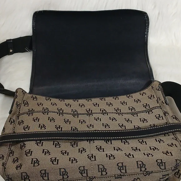 Dooney & Bourke Vintage Canvas Shoulder/ Crossbody Bag